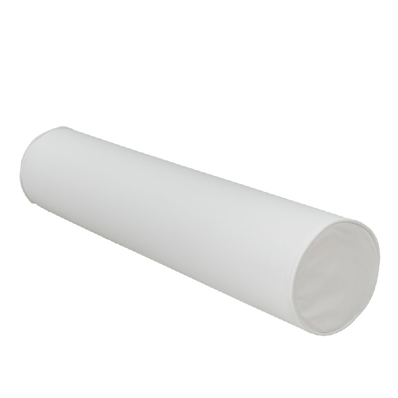  37 X 6" Outdoor Bolster Pillow, White, 37" x 6", White
