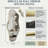 Modern Asymmetrical Full Length Wall Mirror with Gold Metal Frame, 55" x 25"-1978808786-1978808787