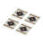 Rectangle 4 Piece Coaster Set