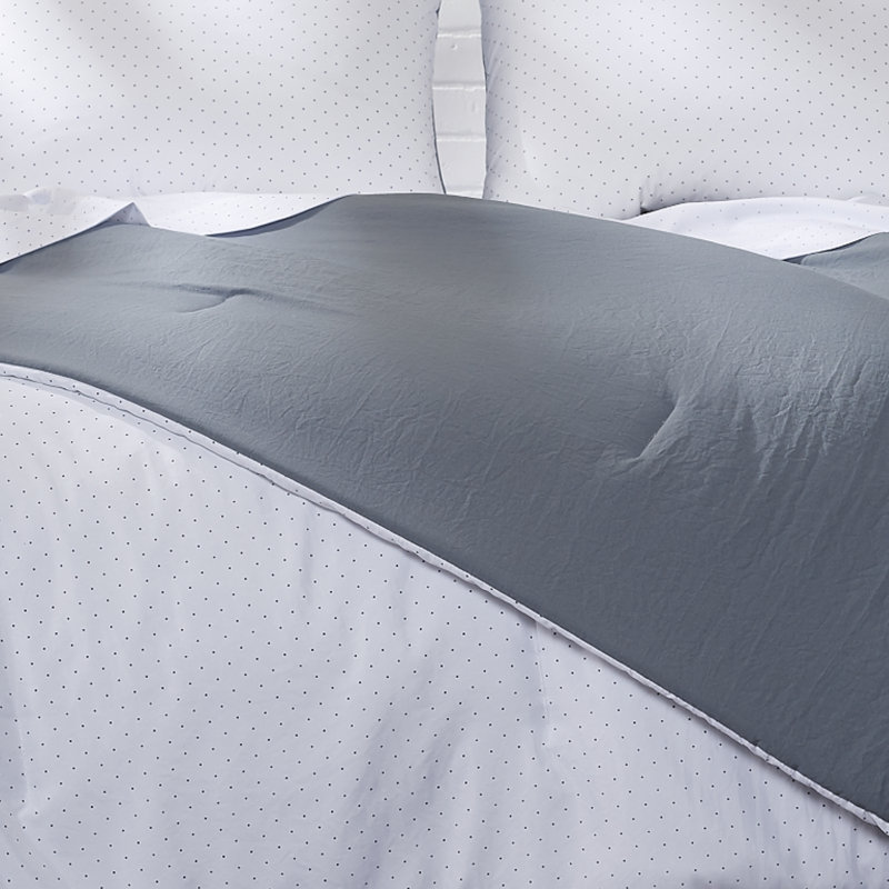 Ensemble d’confort réversible Varrick, Très grand, Anthracite