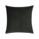 Luxe Velour Charcoal Square Performance Pillow Cover & Insert