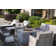 Polyethylene (PE) Wicker 9 - Person Seating Group with Cushions