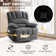 Oversized Swivel Rocker Recliner Chair Glider Rocker Lazy Recliner