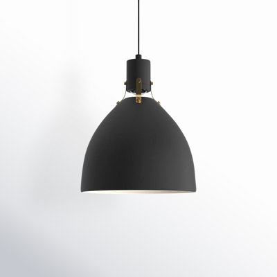 Uma Single Light Metal Dimmable LED Pendant