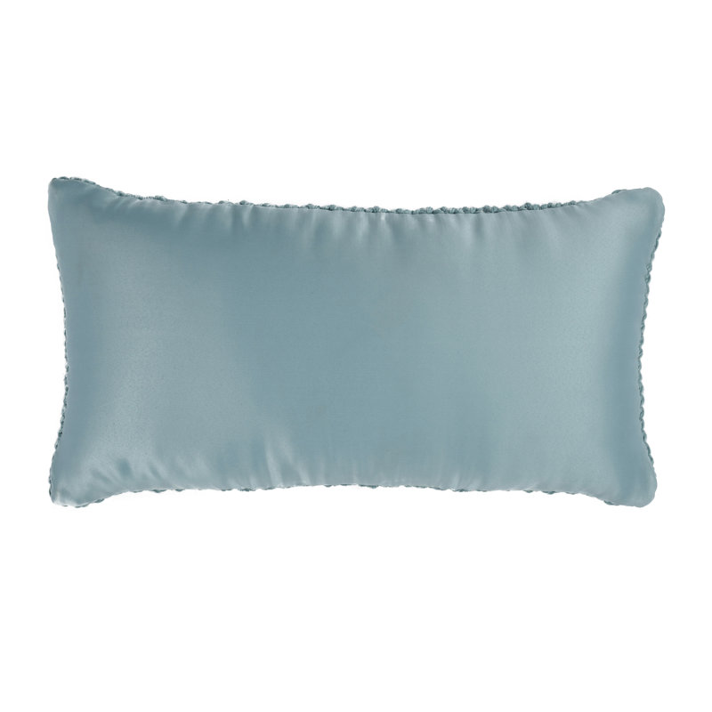 Prism Polyester Indoor/Outdoor Pillow Cover & Insert, Pool Blue, 14"H x 26"W, Rectangular