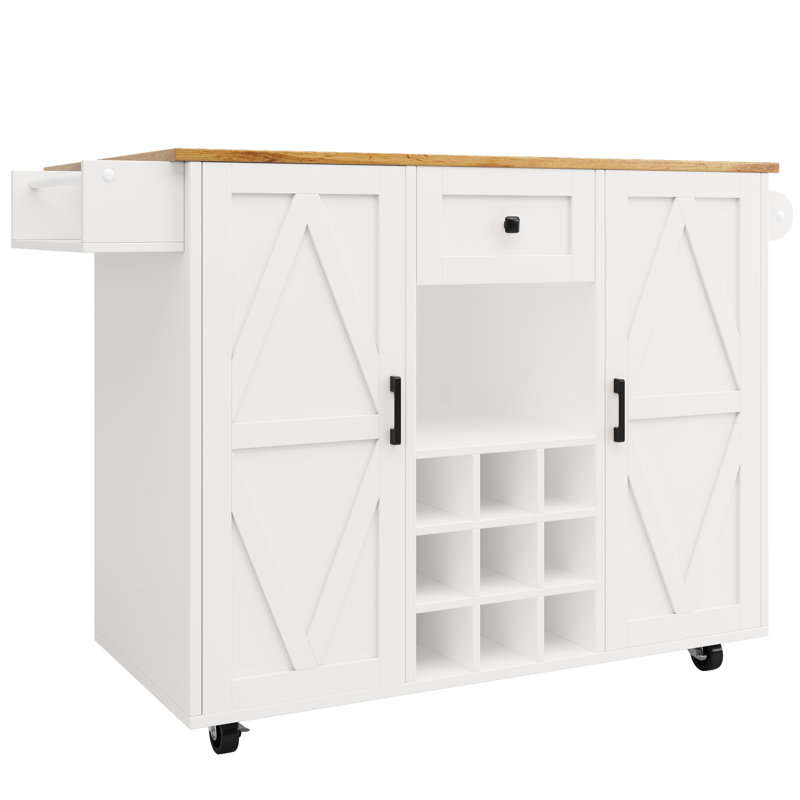 Wood Kitchen Island