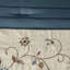 Élégant édredon grand bleu marine 7 pièces - Broderie enflammée beauté brodée-131220286-131220288