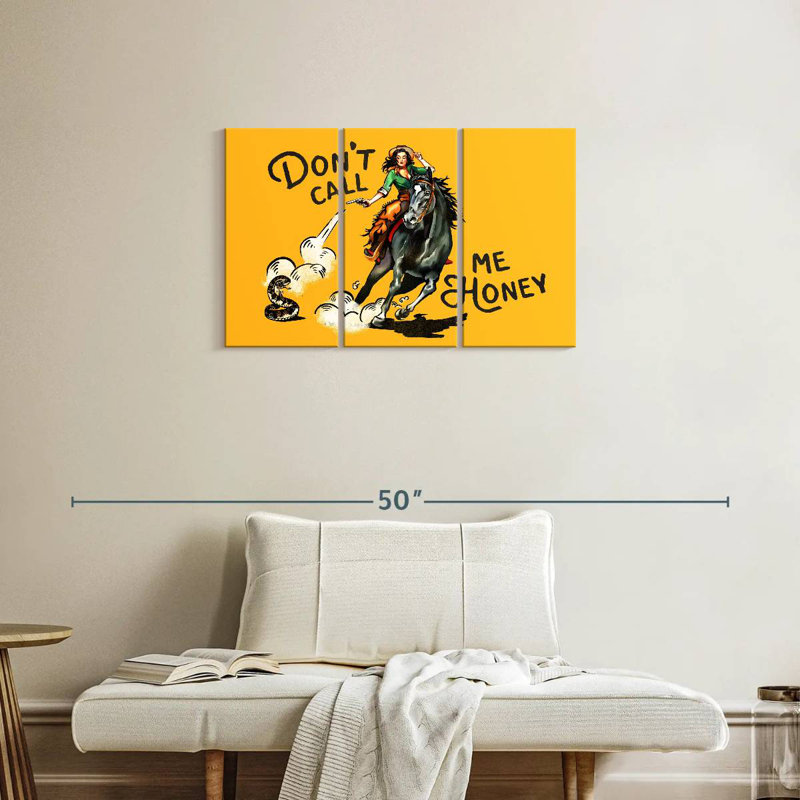 Lelar Don't Call Me Honey, 20" H x 33" W