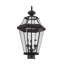 Tête de lanterne câblée à 1 lumière de 25 po H Creason-26308274