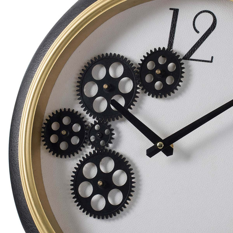 Horloge murale, Noir / blanc, Petit