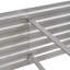 Lit de jardin surélevé en acier Adisri Galvalume - 6 pi x 3 pi - Argent-944158661