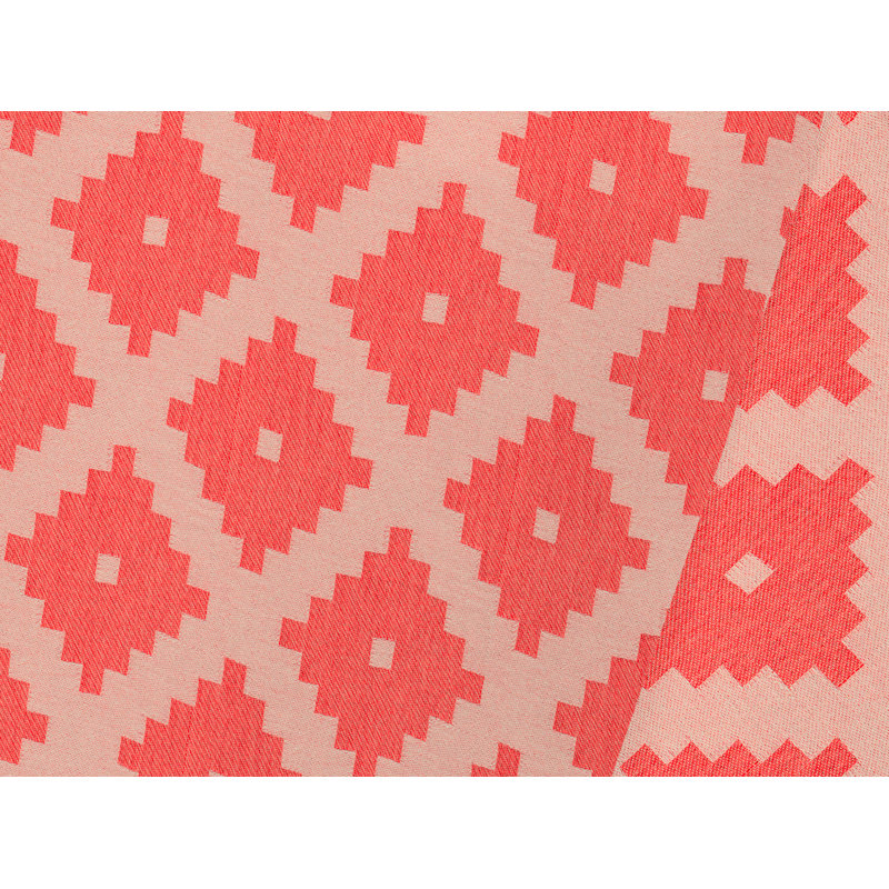 Moroccan Shiraz Light Tablecloth, 130cm W x 190cm L, Cherry red