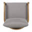 Fauteuil club en bois d'acacia avec coussins Lorene-1555577450