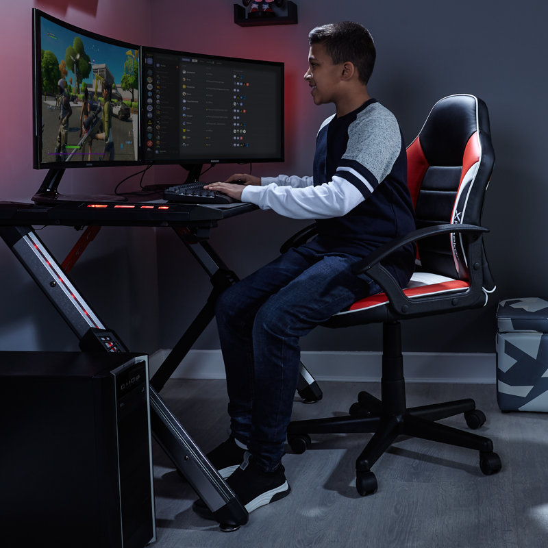 X Rocker Saturn Gaming Chair, Red