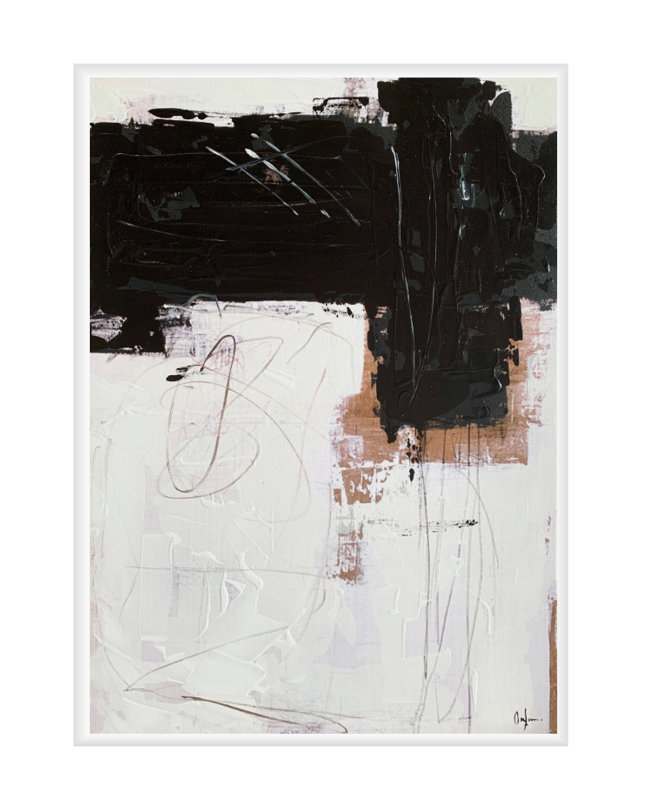 Sartoria 1 Canvas Print Artwork, 150 cm H x 90 cm W, White