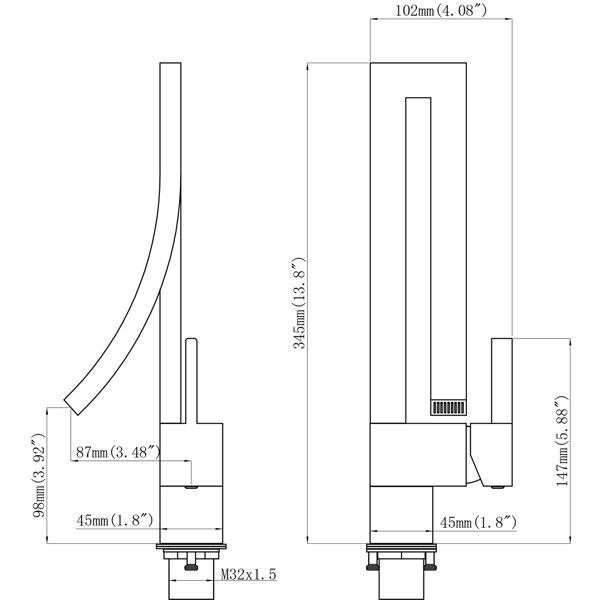 Dimensions du produit