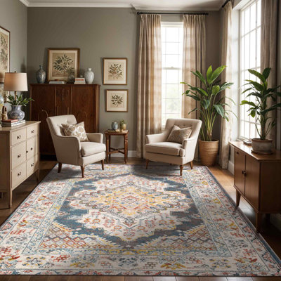 Vintage Look Area Rug