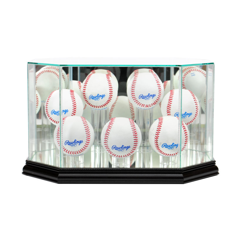 Vitrine de baseball Octagon Seven, Noir