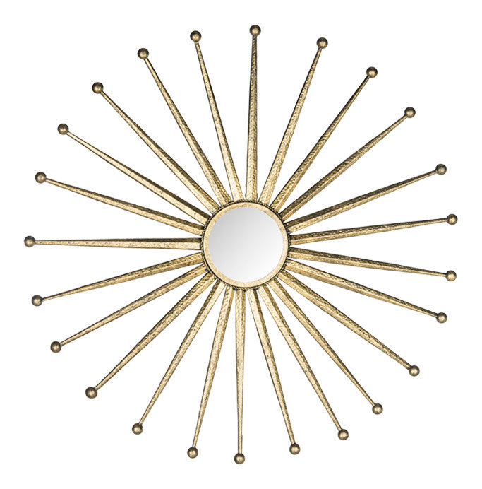 Metal Flat Wall Mirror