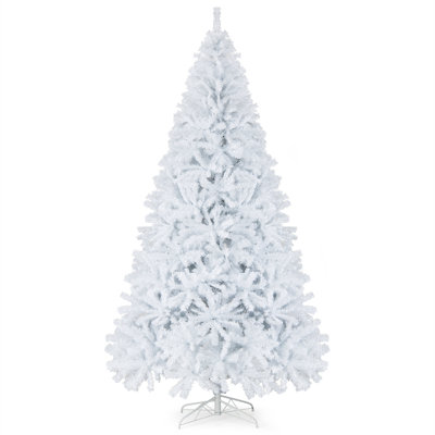 Arbre de Noël blanc en PVC artificiel réaliste