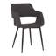 Chaise d'appoint Mid-Century Bottlebrush-97099485