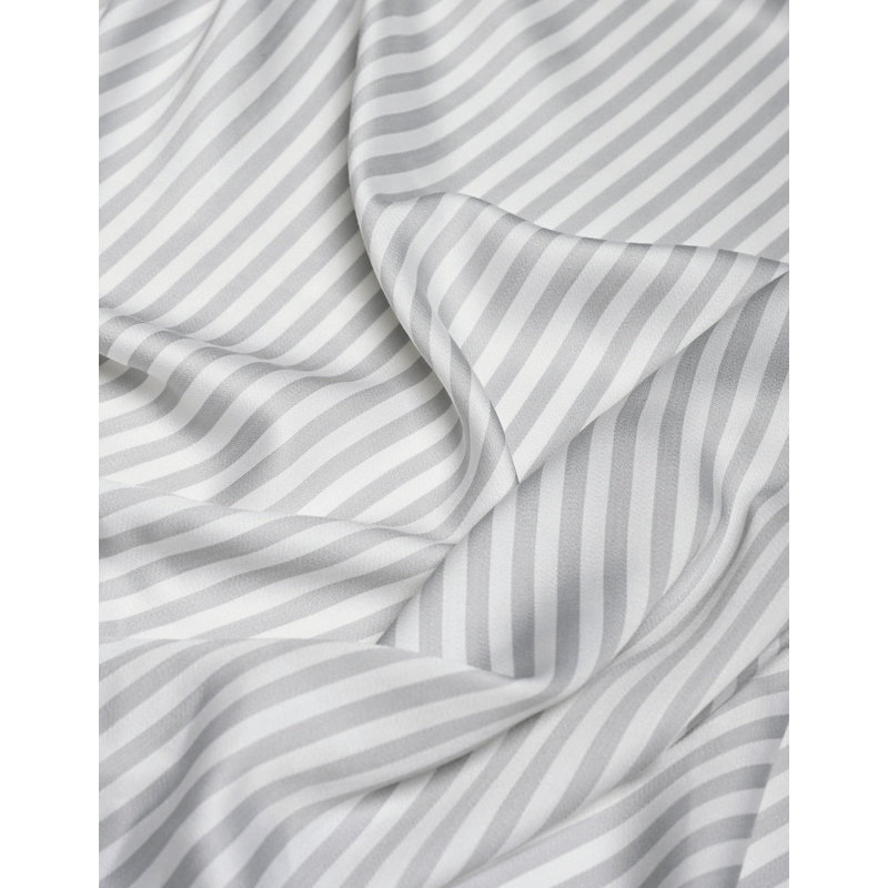 Bamboo Sheet Set, King Sheet Set, Classic Stripe in Dew
