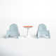 Ameswood 25.2'' Outdoor Chaise Lounge Set with Table