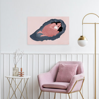«Sleeping Pearl Serenity Elegant Peaceful Serene Ocean», art mural