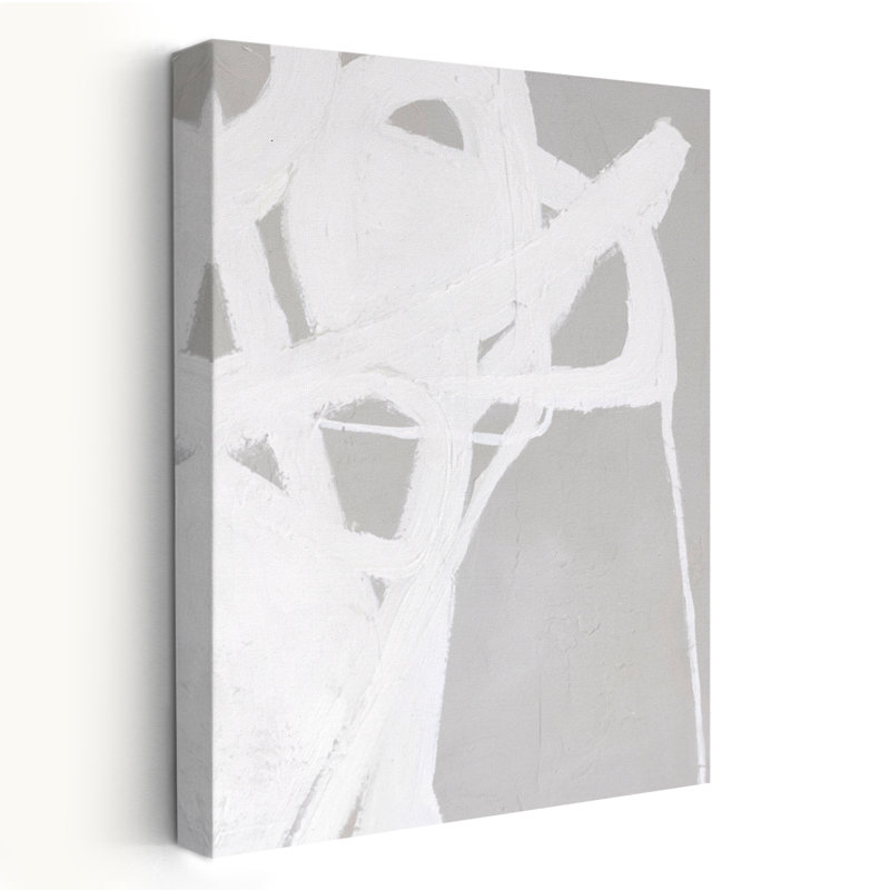 Plonger - Art minimaliste abstrait, H 24 po x l 16 po