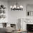 Liskeard 6 - Light Dimmable Empire Chandelier-48025696