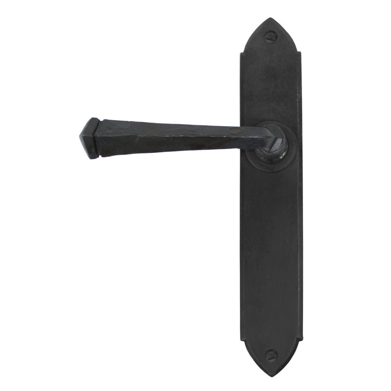 Gothic Latch Door Handle, Beeswax