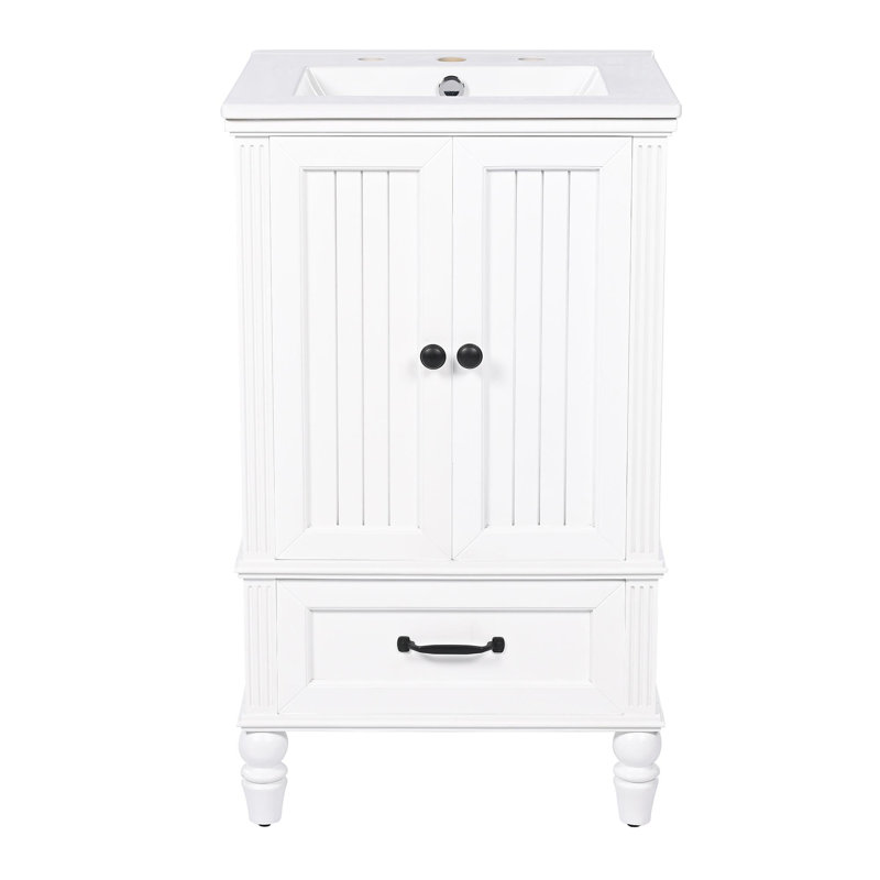 Meuble-lavabo de 20 pouces avec lavabo