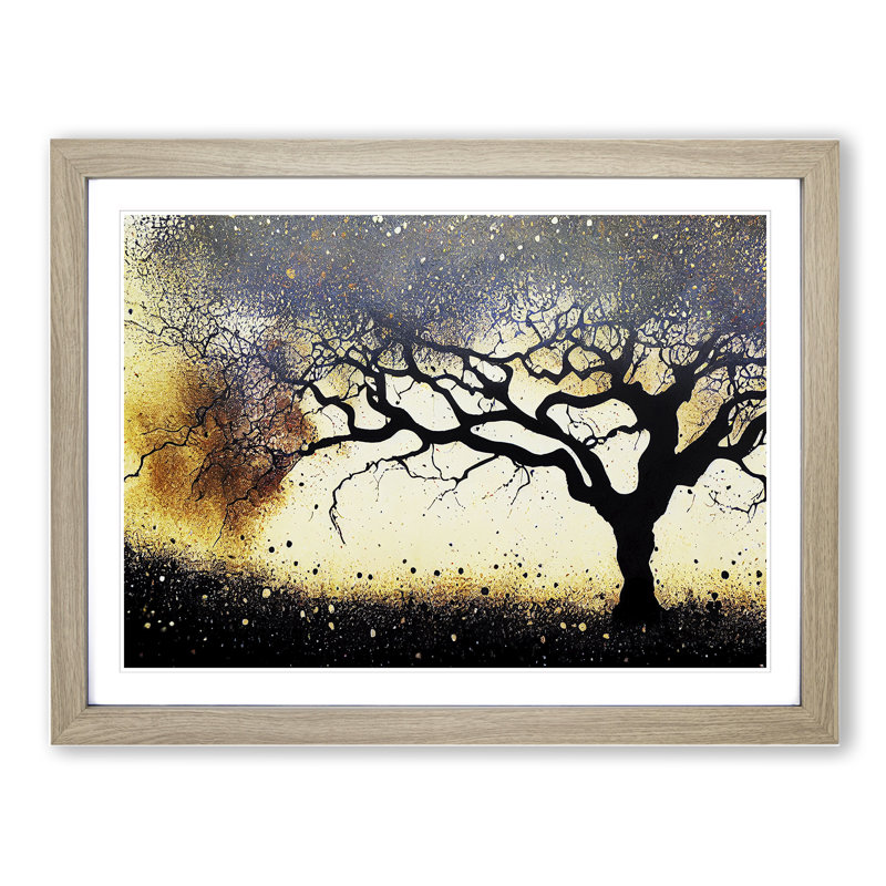 Delicious Oak Tree - Framed Print, 46cm H x 64cm W x 2cm D, Oak