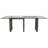Reesa Maple Glass Top Solid Wood Base Dining Table-25827087-25827090
