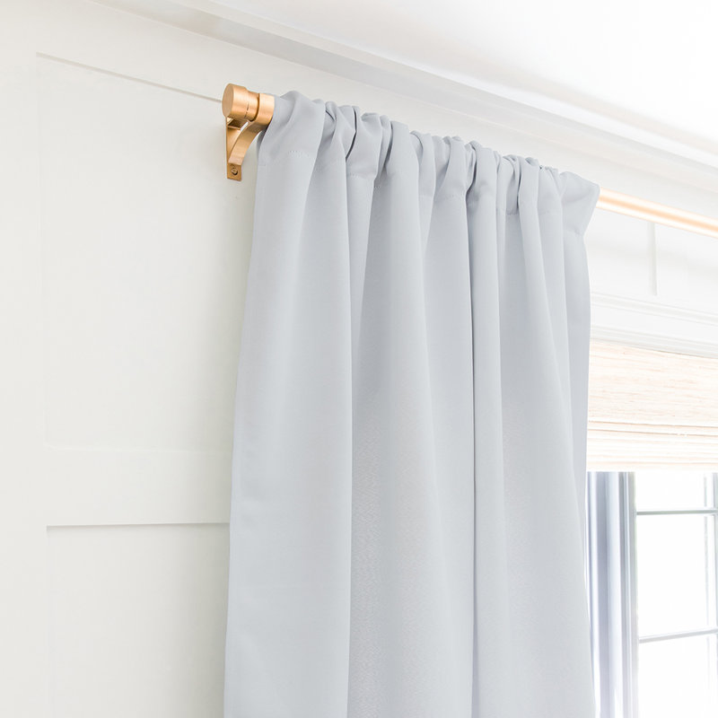Timyia Polyester Blackout Curtain Pair, 50" W x 96" L