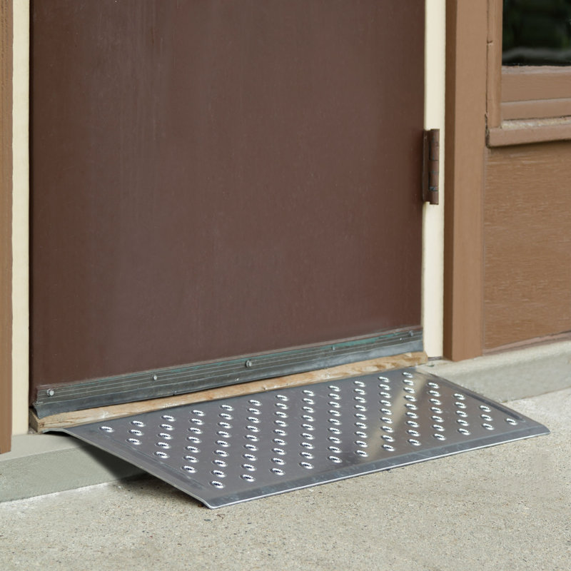 Silver Spring Metal Threshold Ramp, 12" H x 32" W x 12" L