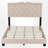 Jitsuo Tufted Upholstered Platform Bed-323897047-323897051