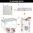Adjustable Height Folding Camping Table with Aluminum Frame and MDF Top, Portable Picnic & Patio Table-134292190