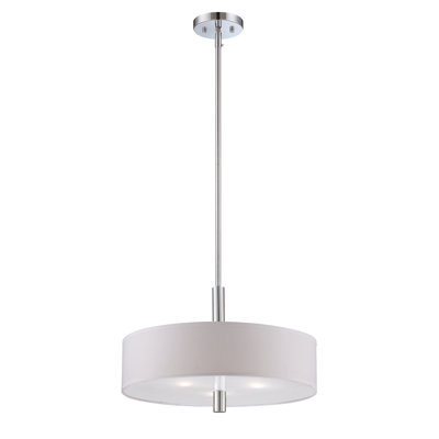 Luminaire suspendu tambour 3 lumières unique Wittig