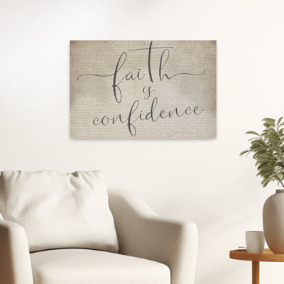 Faith Is Confidence, art contemporain abstrait