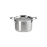 Le Creuset Essential Stainless Steel Deep Round Stockpot With Lid,  4 Qt.