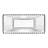 Mikasa Estate 14.75 in. Crystal Rectangular Tray