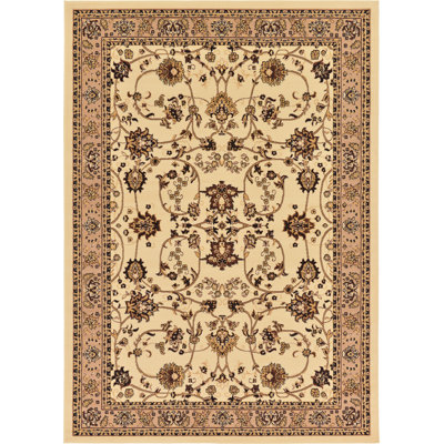 Hanan Floral Ivory Area Rug