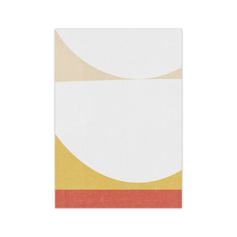 Shapes Colour Abstract B Original - Print, No Frame, 42cm H x 30cm W x 1cm D