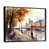 Black Floater Framed
