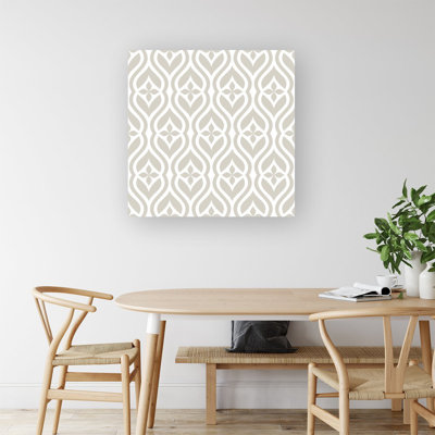 Abstract Ornament Pattern - Wrapped Canvas Print