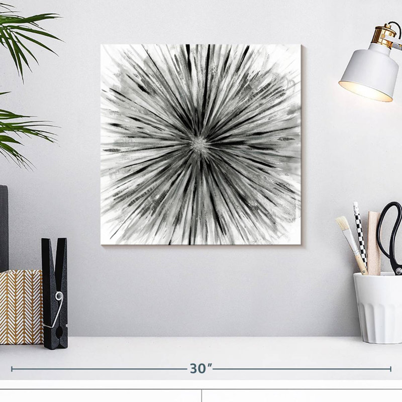 Staccato Burst, 16" H x 16" W