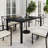Martha Stewart Lily Pond 72" All-Weather Steel Frame Patio Table with Slatted Top and Umbrella Hole