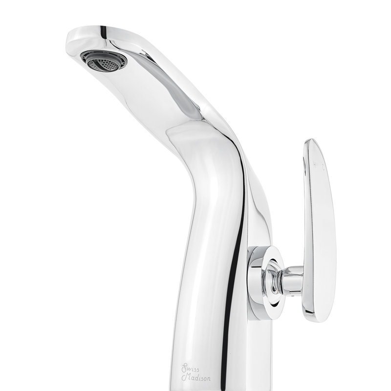 Château Single Hole Bathroom Faucet, Chrome
