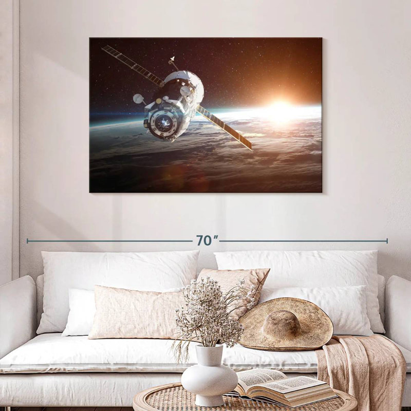 Satellite Over Earth